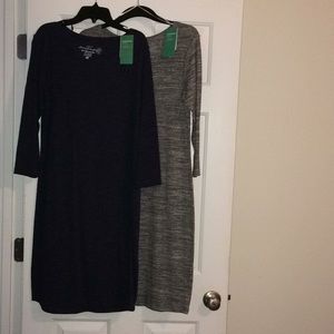 Tight Fit Organic Cotton Mid-length Dresses